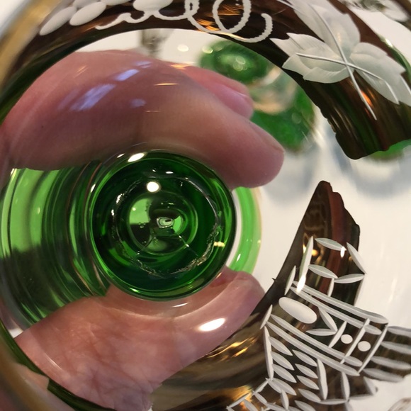 Set Of Three Freiburg im Breisgau Germany Souvenir Cordial Glasses Etched - Picture 10 of 12